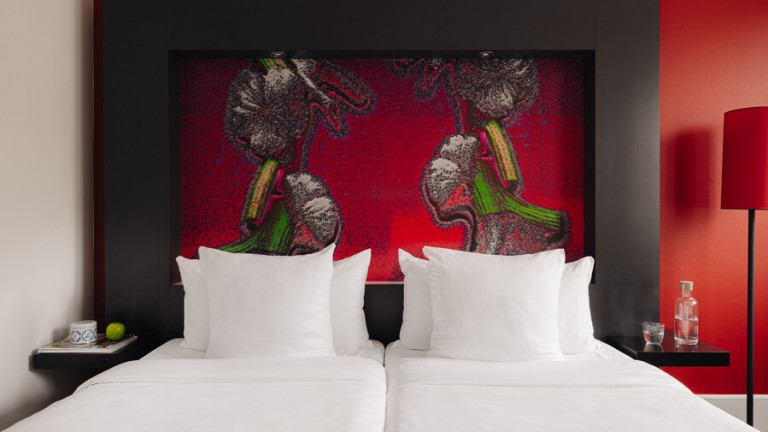 Basic kamer met twin bed -Leonardo Boutique Hotel Maastricht City Center