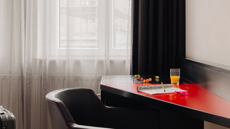 Standardzimmer mit zwei Einzelbetten