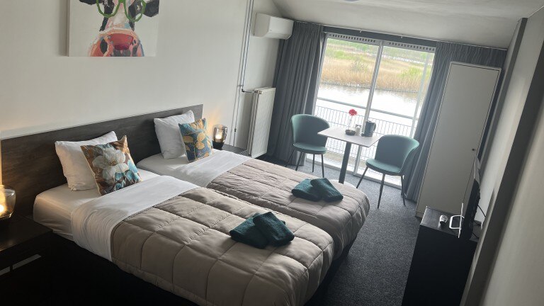 Lingezicht Zweibettzimmer – Hotel Auf der Linge