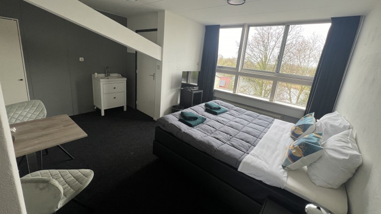 Dijkzicht twin room - Hotel Aan de Linge
