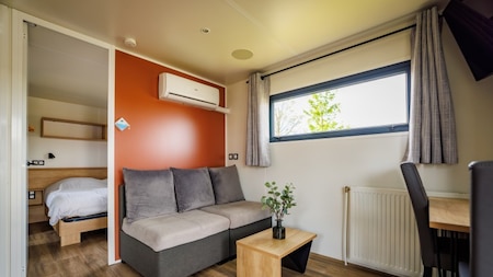 Woonkamer - Vakantiepark Eiland van Maurik Woonkamer - Vakantiepark Eiland van Maurik