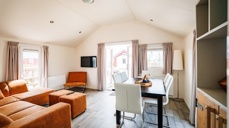 Woonkamer - Vakantiepark Eiland van Maurik Woonkamer - Vakantiepark Eiland van Maurik