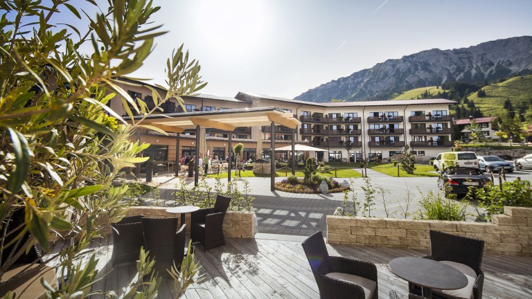 Terras - Panoramahotel Oberjoch