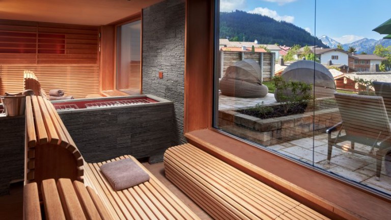 Sauna - Panoramahotel Oberjoch