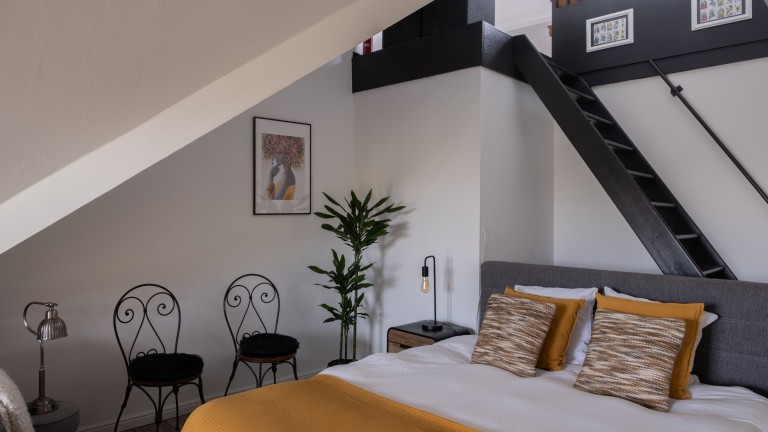 Suite met balkon - Bed en Breakfast De Joker
