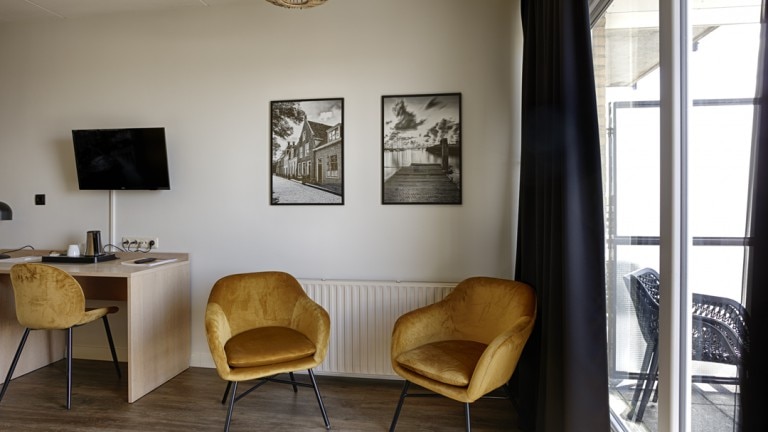 Zuiderzeezicht balkon - Strand hotel Vigilante