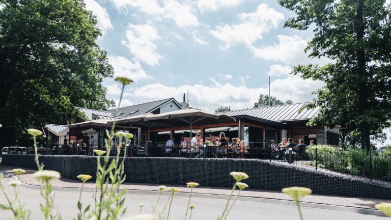Terrasse - Bungalowpark Hoch Hexe