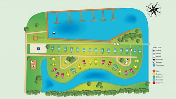 Plattegrond - Summio Villapark Schildmeer