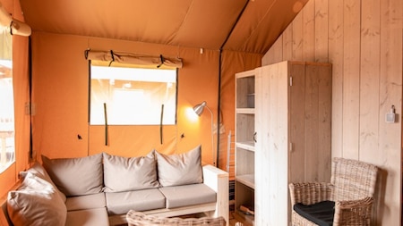 Wohnzimmer - Camping Zavelbos