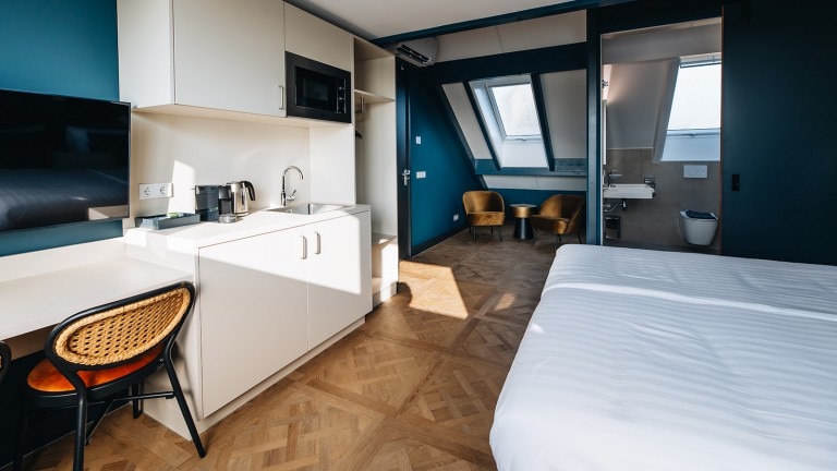 Studio deluxe - 2e verdieping - kamer 17