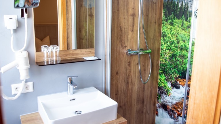 Eenpersoonskamer - Hotel Restaurant Löwen