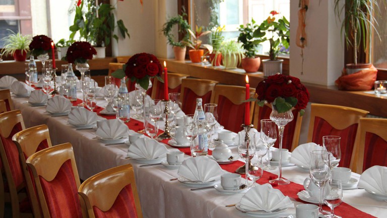 Ontbijtruimte - Hotel Restaurant Löwen