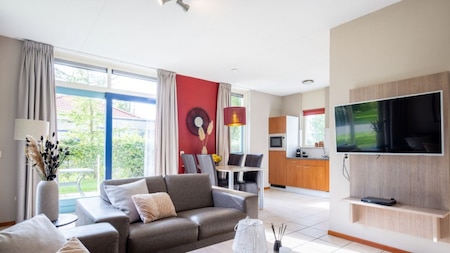 Wohnzimmer - Villa Ferienpark Ijsselhof