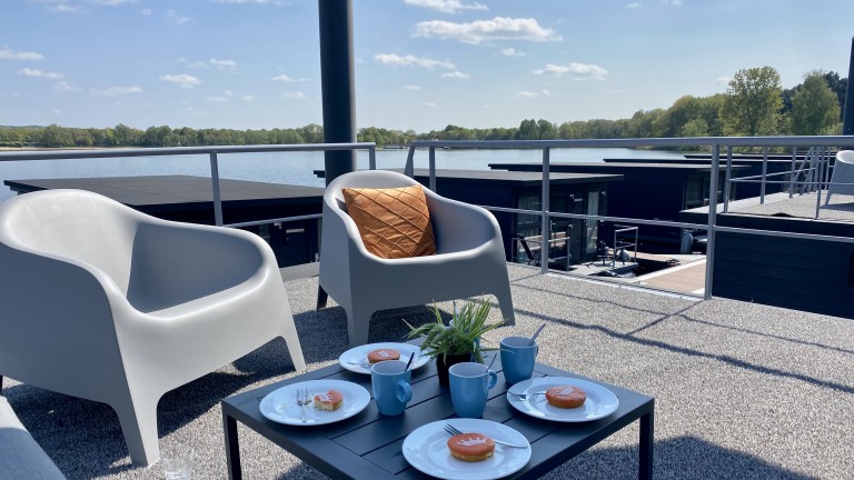 Houseboat met dakterras - Huren Houseboat