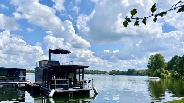 Houseboat met dakterras - Huren Houseboat