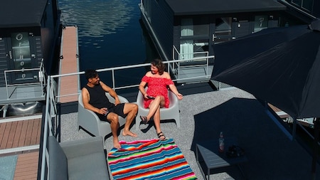 Dachterrasse - Huren Houseboat