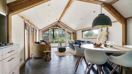 Woonkamer - Vakantiepark de Drentse Vennen 