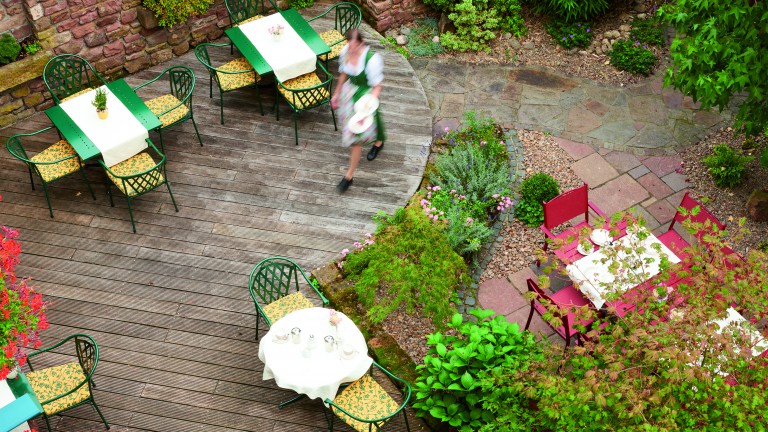 Terras - Ringhotel Bömers Mosel Landhotel