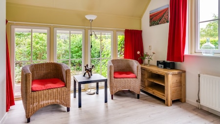 Woonkamer - Vakantiepark de Drentse Vennen 