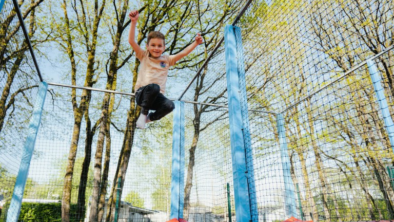 Trampolin - Camping Fuussekaul