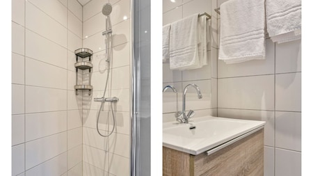 Badezimmer - Bungalowpark Herperduin