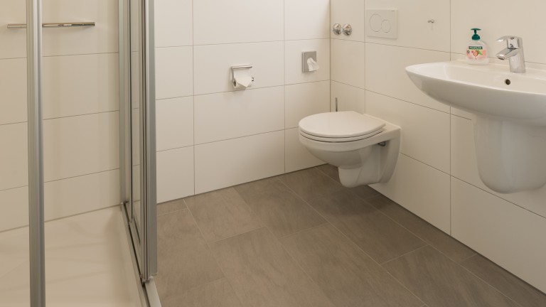 Badkamer - Hotel Hohe Flum
