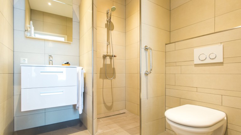 Badkamer - Hotel Café Restaurant De Gouden Karper