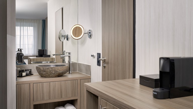 Superior badkamer - Van der Valk Hotel Spornitz