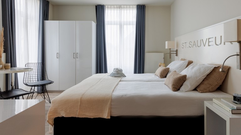 Design-Zweibettzimmer – Hotel Saint Sauveur