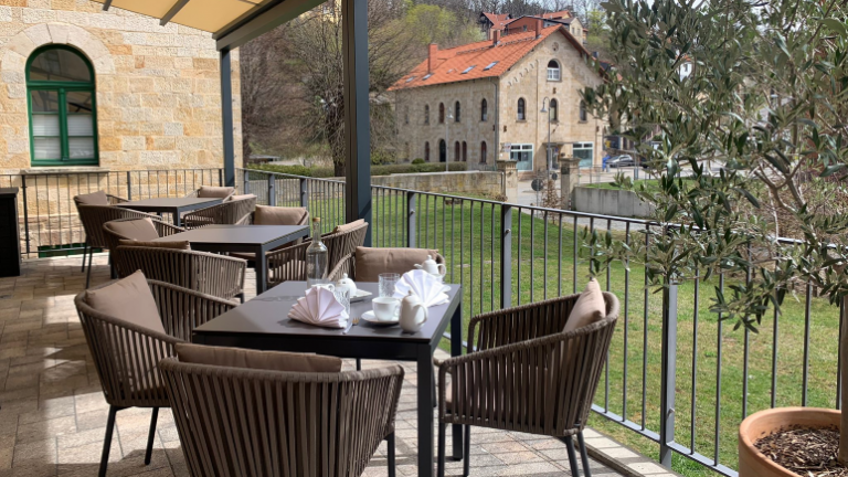 Terras - Schlosshotel Blankenburg