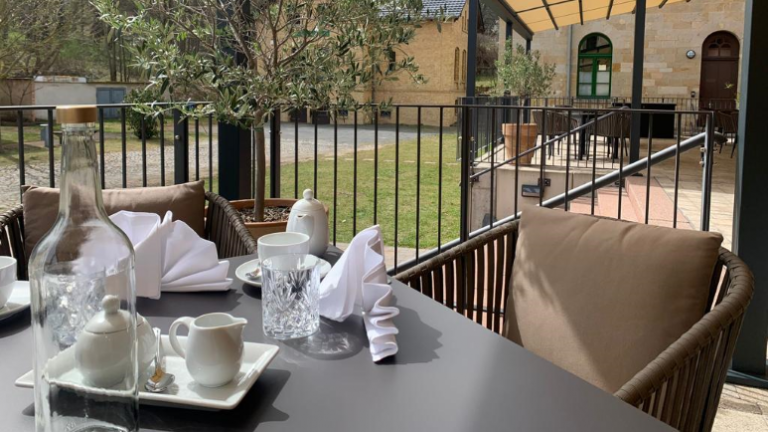 Terras - Schlosshotel Blankenburg