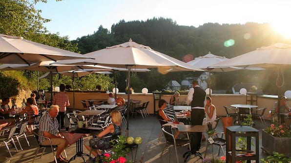 Terrasse - Gourmet en Relax Hotel De La Sure