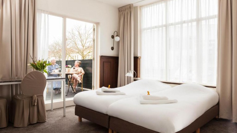 Tweepersoonskamer met balkon - Hotel Stad en Land