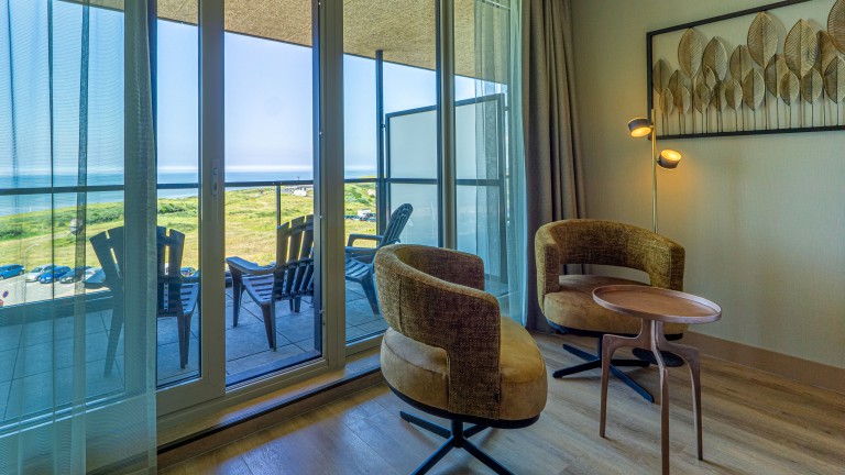 Driepersoonskamer - Strandhotel Het Hoge Duin