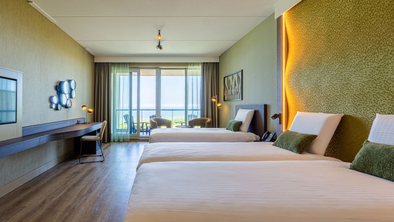 Driepersoonskamer - Strandhotel Het Hoge Duin