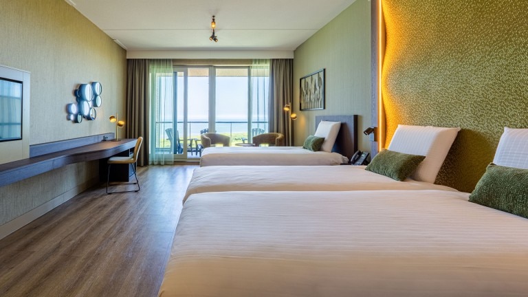 Zeezicht kamer (3pers)