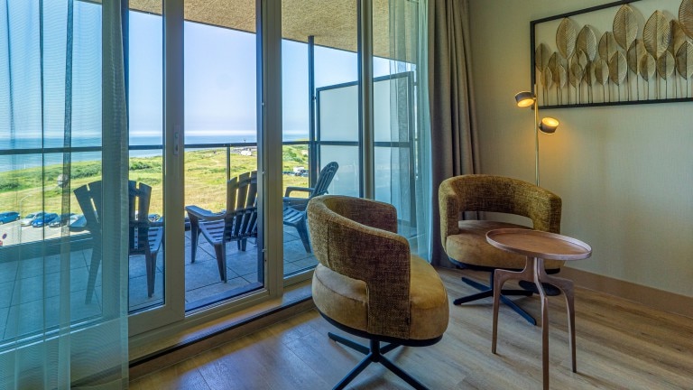 Zeezicht kamer (3pers)