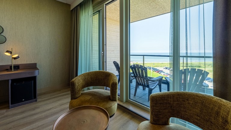 Zeezicht kamer (3pers)