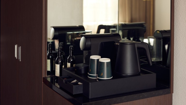 Luxe hotelkamer met ligbad