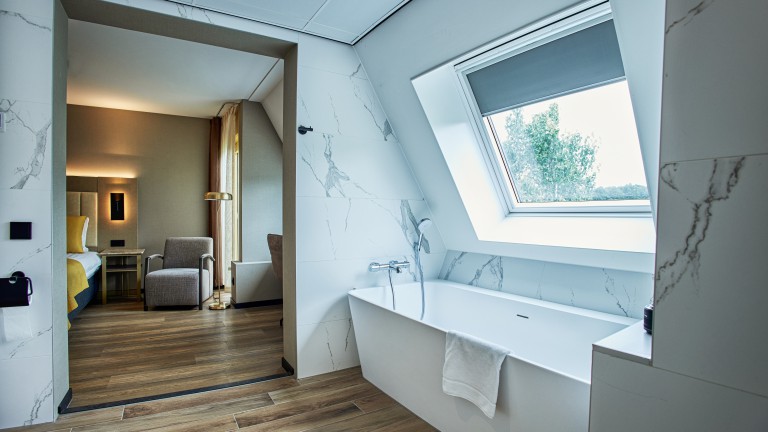 Comfort kamer met bad