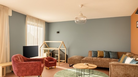 Wohnzimmer - Dormio Resort Nieuwvliet-Bad