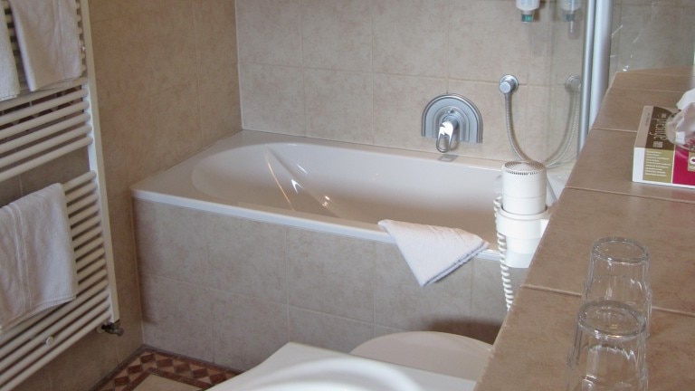 Badkamer - Wellnesshotel Bürgerstuben