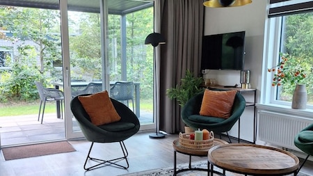 Woonkamer - RCN Vakantiepark de Roggeberg Woonkamer - RCN Vakantiepark de Roggeberg