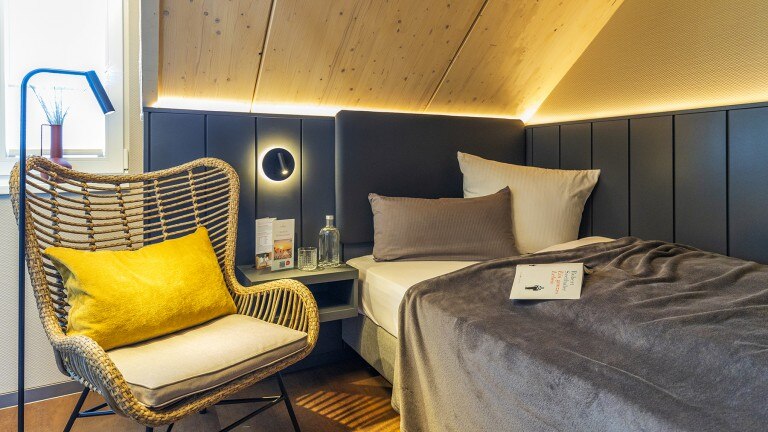 Eenpersoonskamer Gästehaus Wilhelm - arthotel bakker