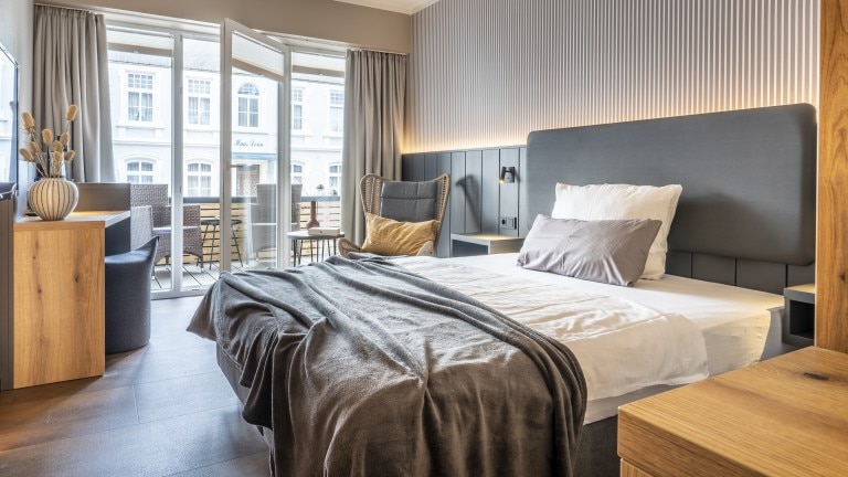 Standaardkamer met balkon  - arthotel bakker