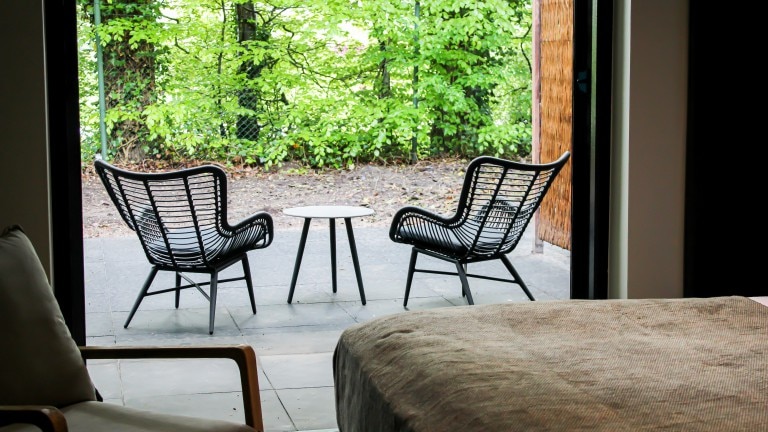 Nature room met terras