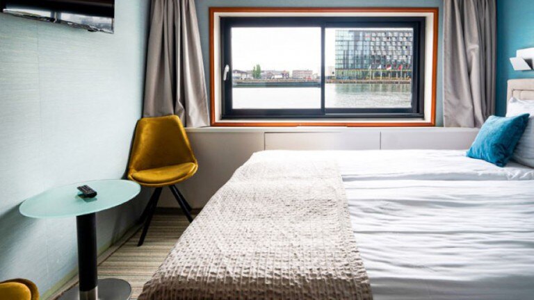 Doppelkabine auf dem oberen mittleren Deck