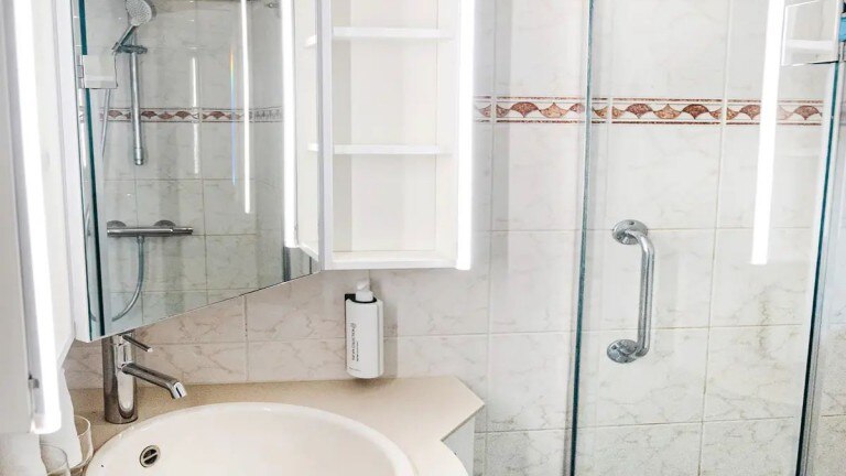 Doppelkabine auf dem oberen mittleren Deck