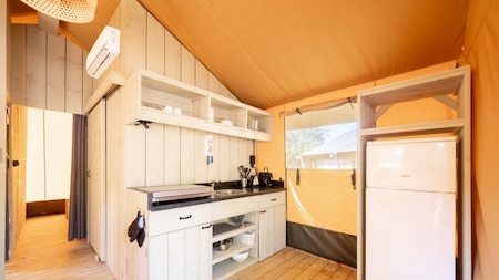 Küche - Villa Zelt Camping Betuwe