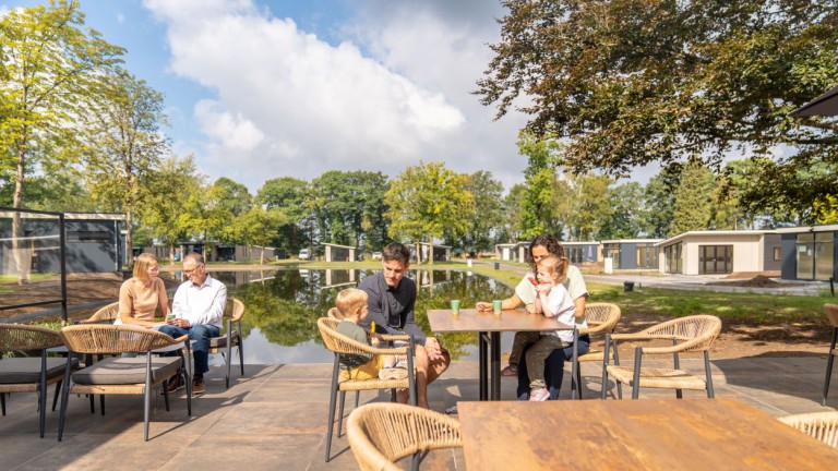 Terras - Landal de Vlinderhoeve